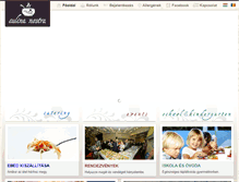 Tablet Screenshot of culinanostra.ro